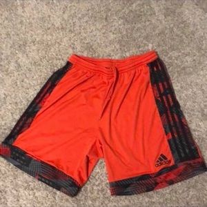 🍂Orange Adidas Soccer Shorts 🍂